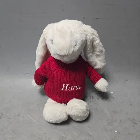 JELLYCAT BASHFUL CREAM BUNNY PLUSH