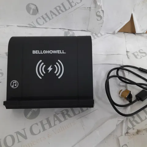 BOXED BELL & HOWELL 2IN1 WIRELESS CHARGING TOUCH SPEAKER