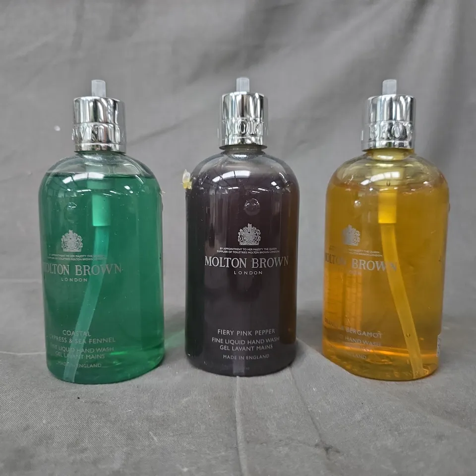 MOLTON BROWN HAND WASH TRIO ET