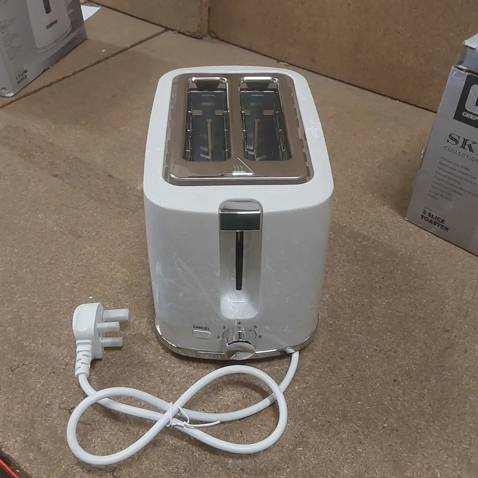 BOXED GEEPAS SKYE COLLECTION 2 SLICE TOASTER 
