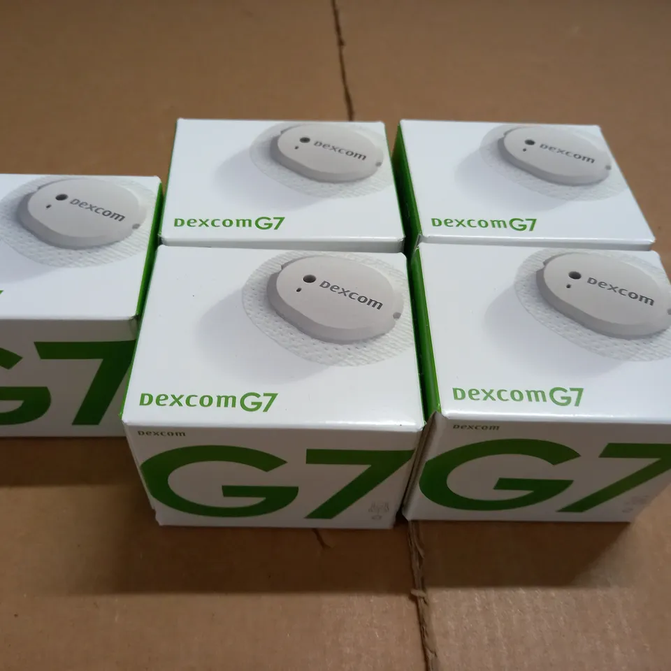 LOT OF 5 DEXCOM G7 