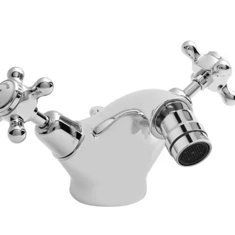 BOXED TOPAZ DOUBLE HANDLE HORIZONTAL BIDET TAP (1 ITEM)