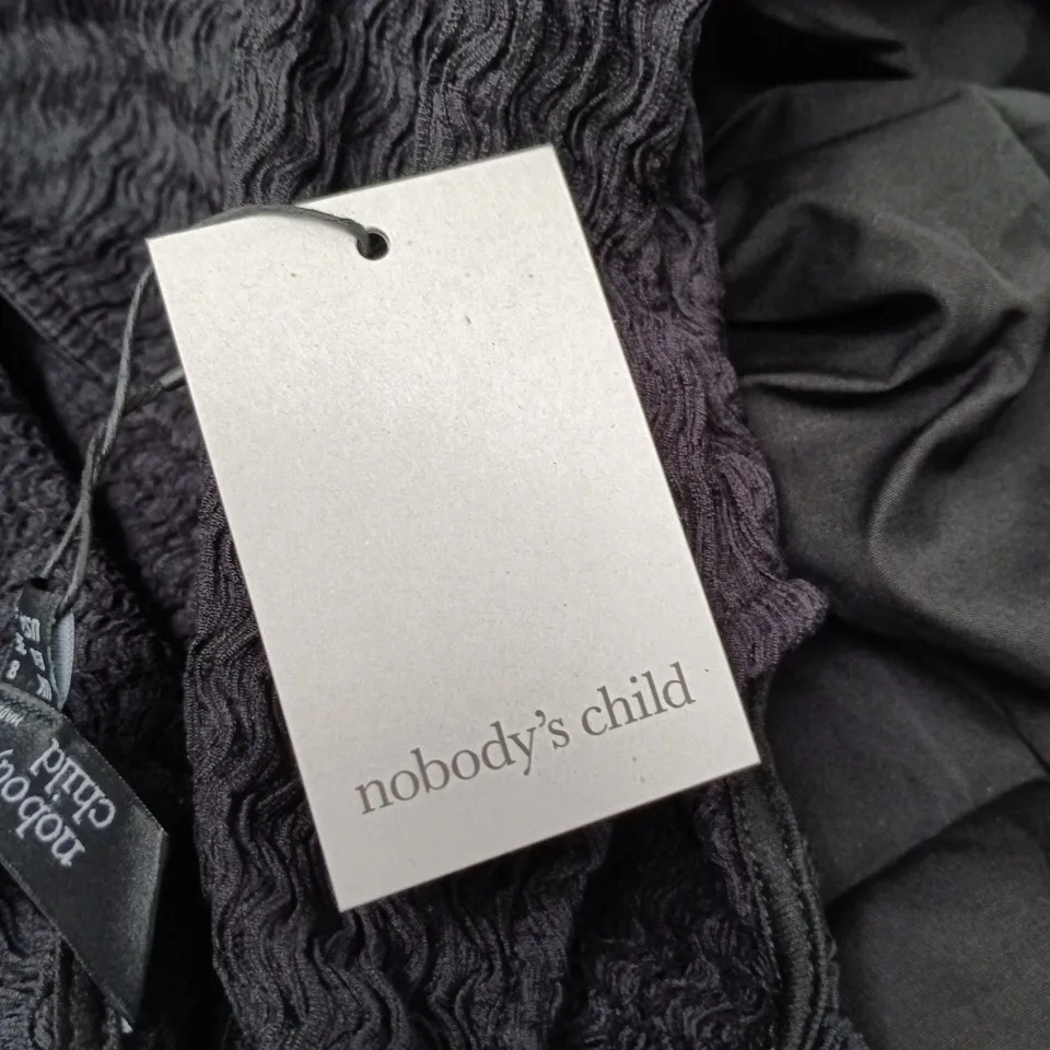 NOBODY'S CHILD MOLLY MIDI DRESS – BLACK, UK 8 (EU 36)