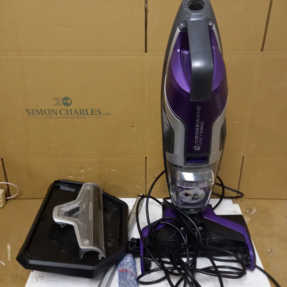 BISSELL CROSSWAVE PET PRO MULTI-SURFACE FLOOR CLEANER