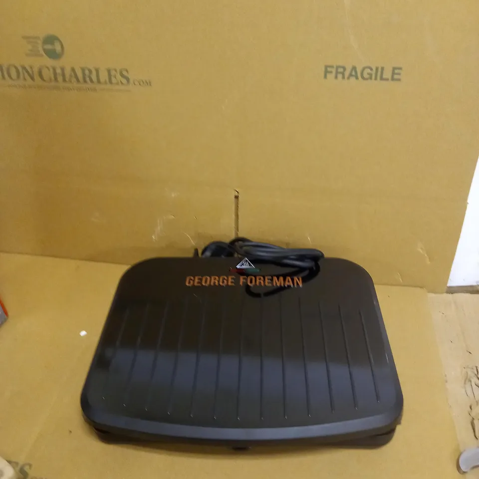 GEORGE FOREMAN 25811 ELECTRIC GRILL