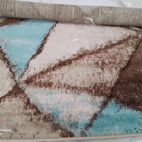 BRAND NEW PACO HOME 164 BROWN METRO 80X150CM RUG