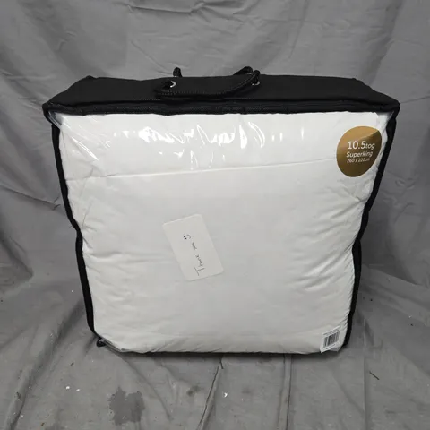 MILLED GOOSE FEATHER DUVET 10.5TOG SUPER KING