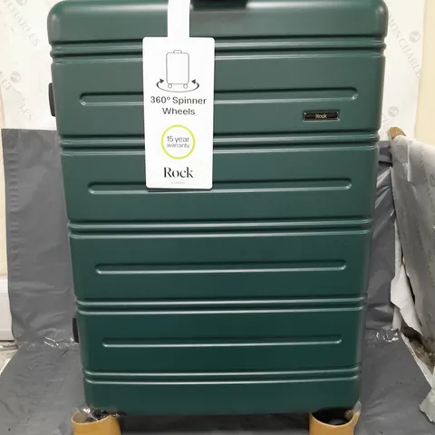 ROCK LUGGAGE LISBON LARGE SUITCASE IN GREEN