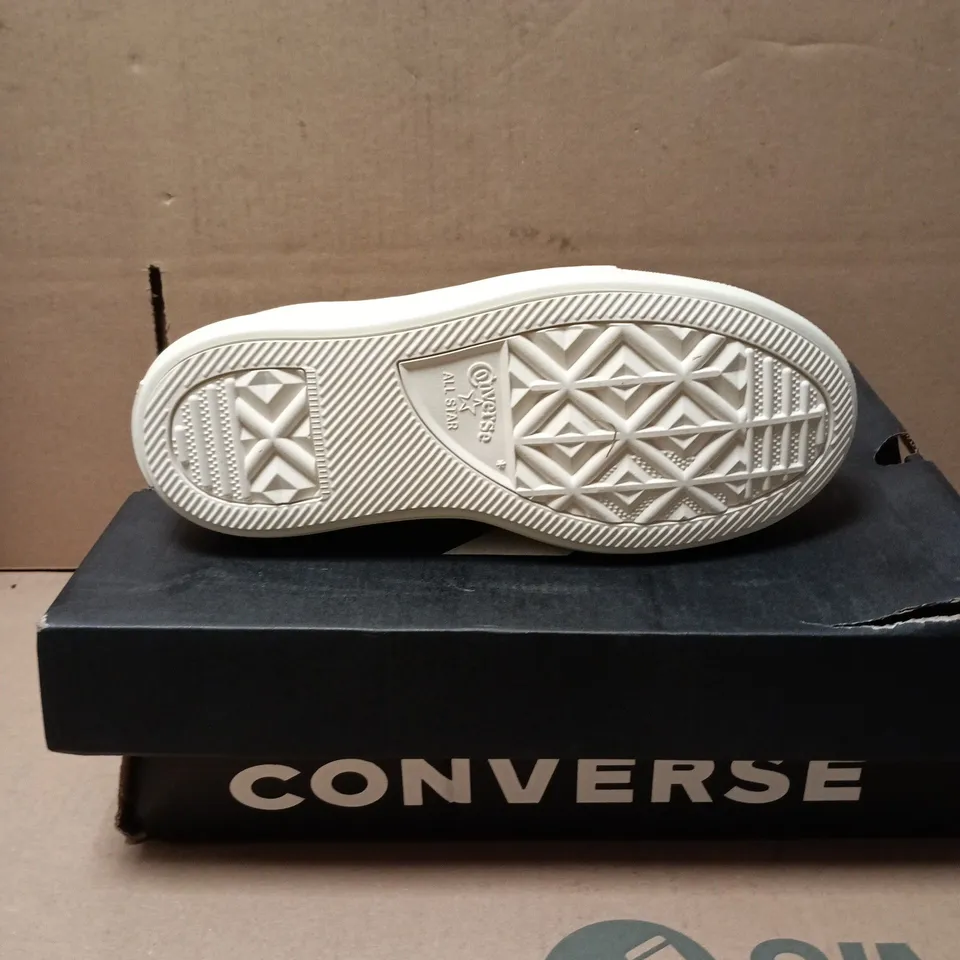 CONVERSE ALL STAR HIGH TOP SUEDE SHOES COFFEE SIZE 3