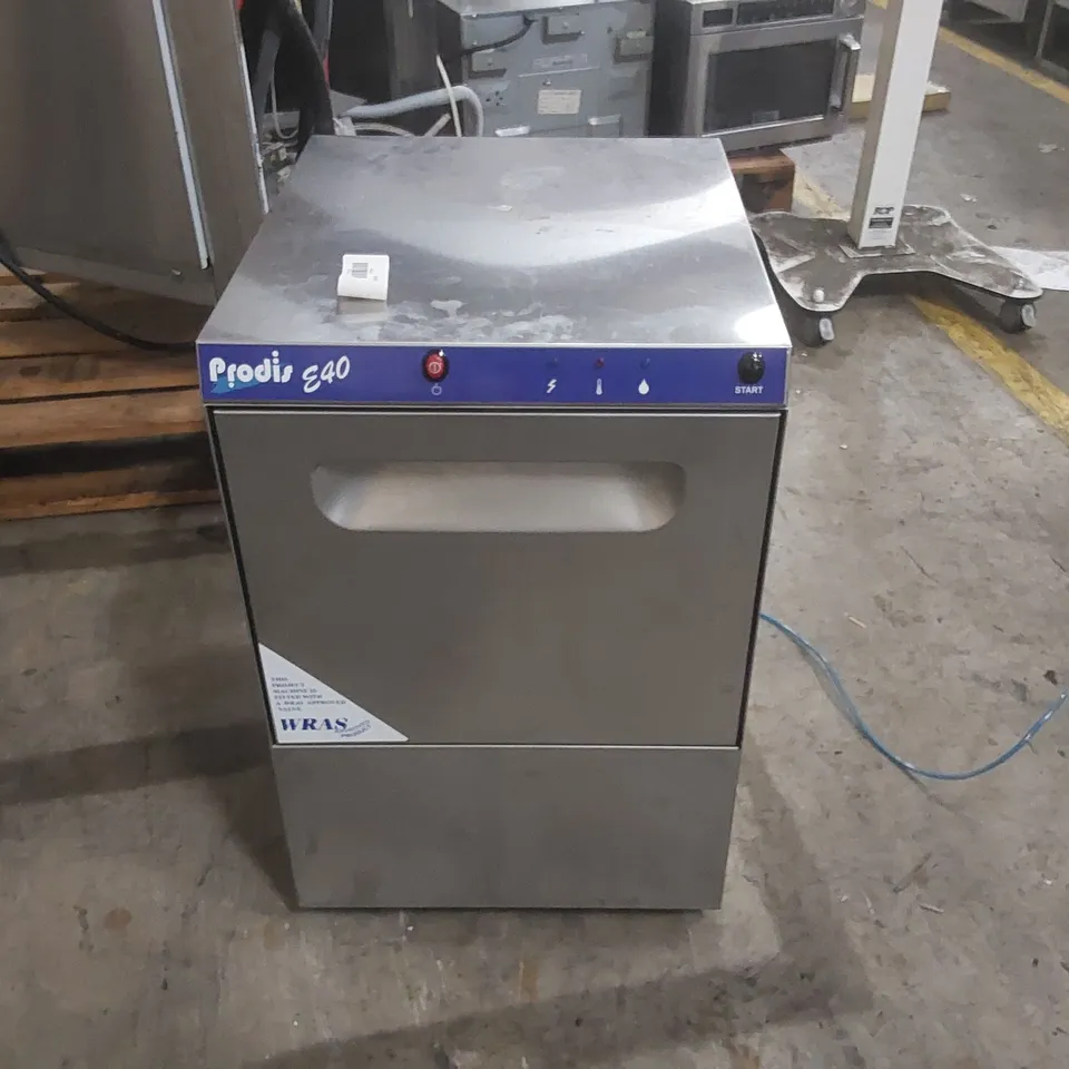 PRODIS E40 HEAVY DUTY COMMERCIAL GLASS WASHER