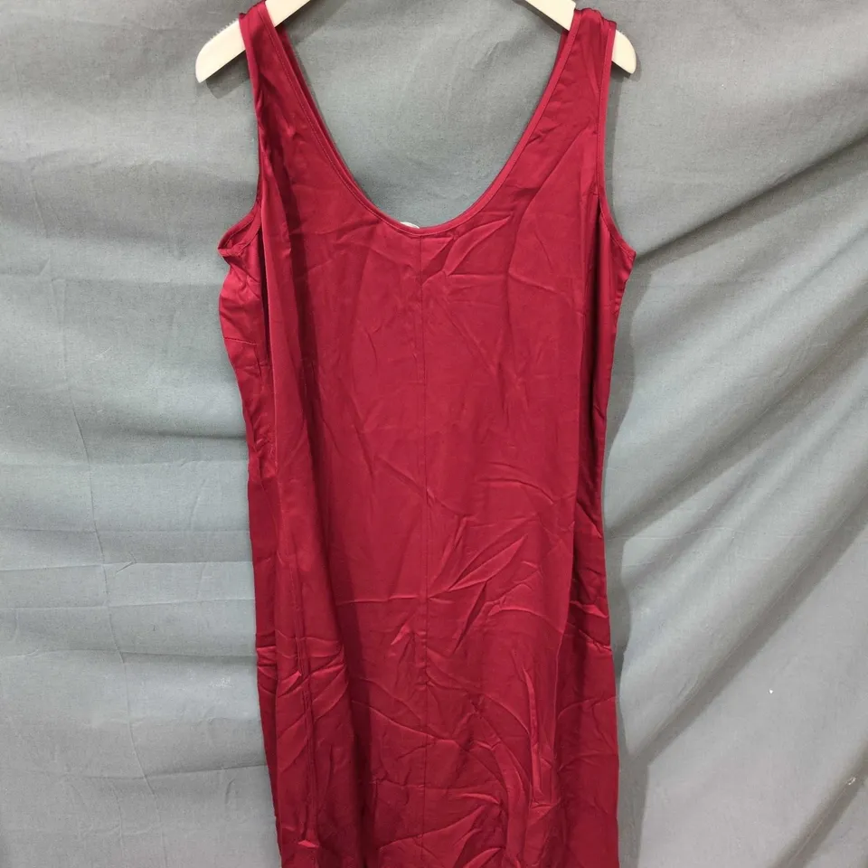 SEASALT CORNWALL WOMEN’S RED SLEEVELESS DRESS – UK16 (EU44, US12)