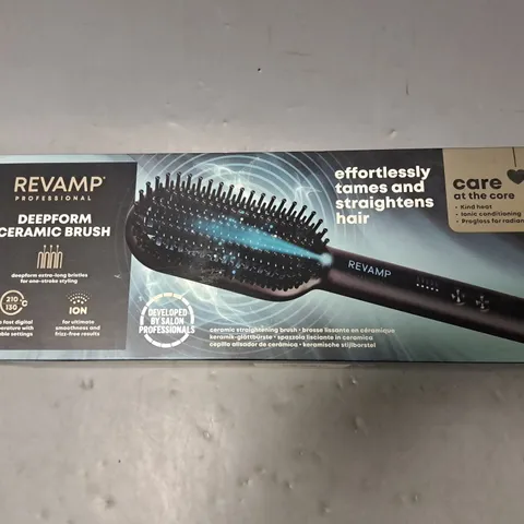 BOXED REVAMP PROFESSIONAL DEEPFORM CERAMIC BRUSH BR-2000X-GB