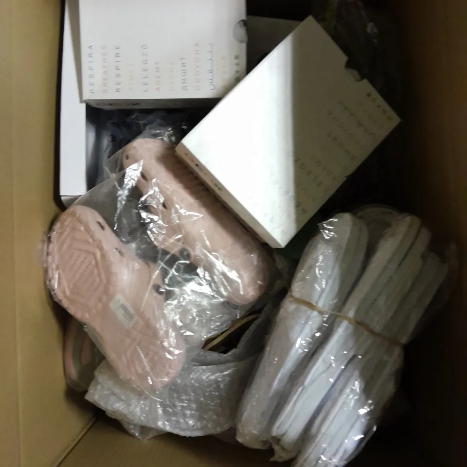APPROXIMATELY 20 ASSORTED PAIRS OF FOOTWEAR IN VARIOUS STYLES & SIZES