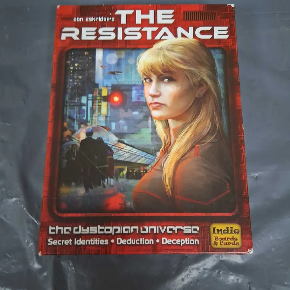 BOXED DON ESKRIDGE'S THE RESISTANCE INDIE BOARDS AND CARDS