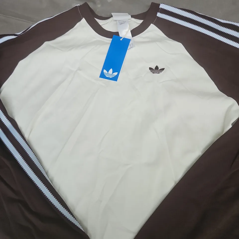 ADIDAS TRACK LONG SLEEVE TOP - SIZE M