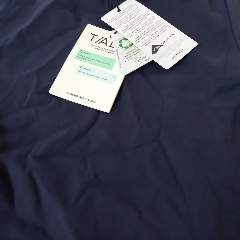 TALA DAYFLEX LEGGINGS AND TEE IN NAVY - XXS