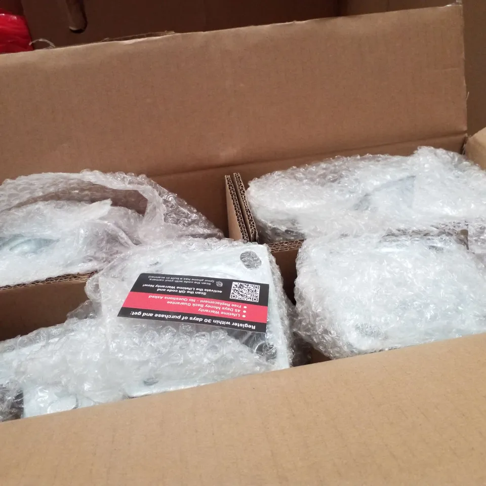 PALLET CONTAINING APPROXIMATELY 160 8" RED WHEELS