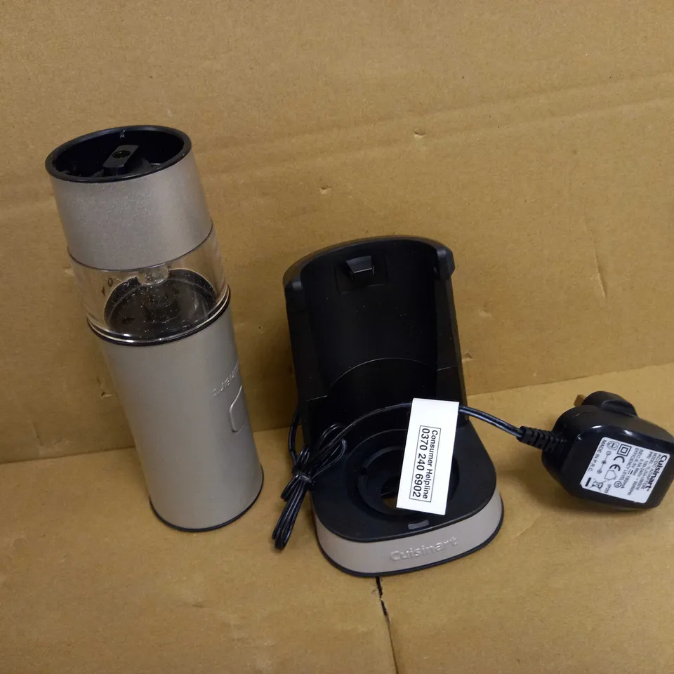 CUISINART STYLE COLLECTION RECHARGEABLE SEASONING MILL