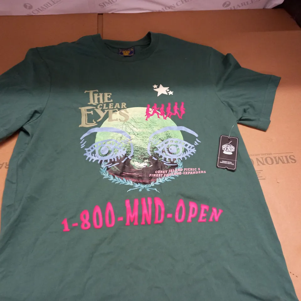 CONEY ISLAND PICNIC GREEN T-SHIRT - M