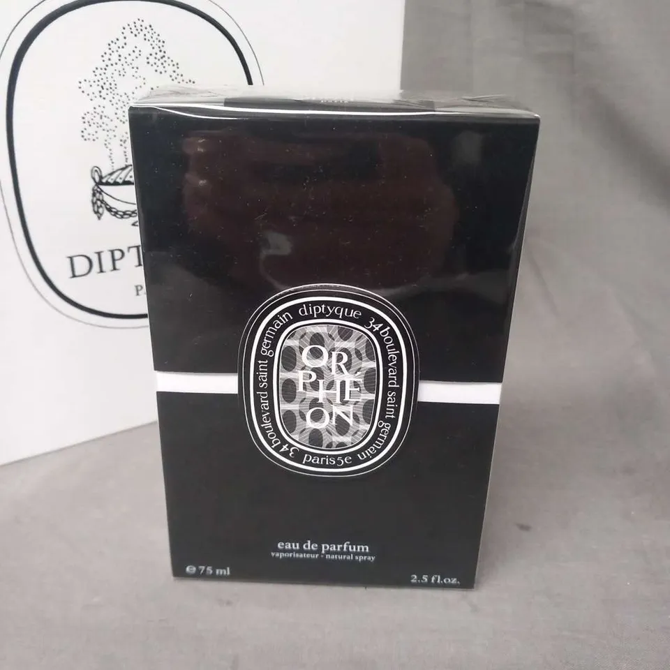 BOXED AND SEALED DIPTYQUE PARIS ORPHEON EAU DE PARFUM 75ML