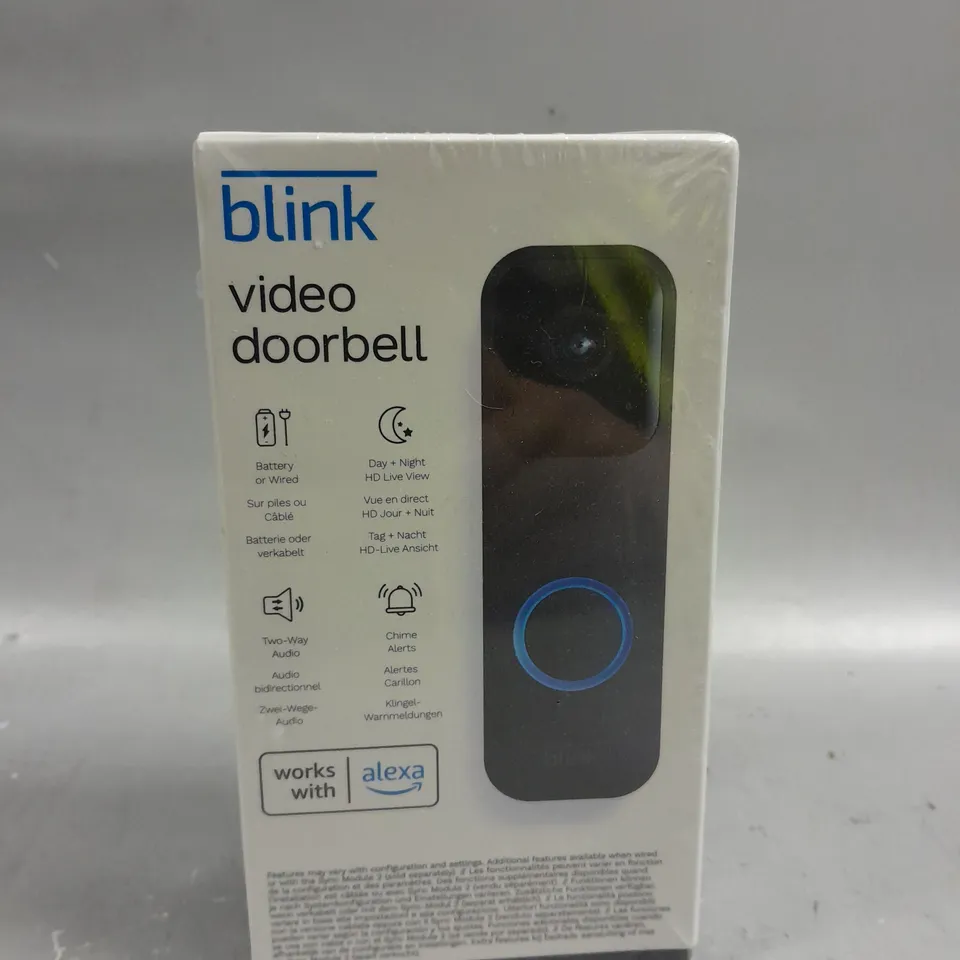 BOXED SEALED BLINK VIDEO DOORBELL