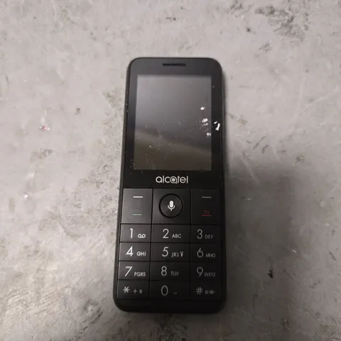 ALCATEL BLACK MOBILE PHONE