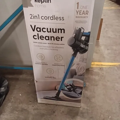 BOXED KEPLIN HOME 2 IN 1 CORDLESS VACUUM CLEANER