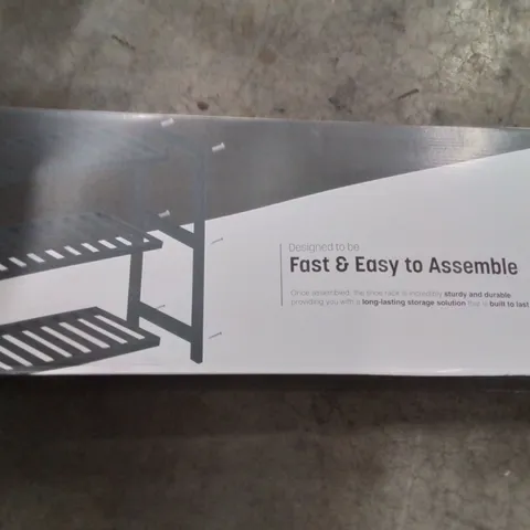 BOXED 3 TIER BAMBOO SHOE RACK