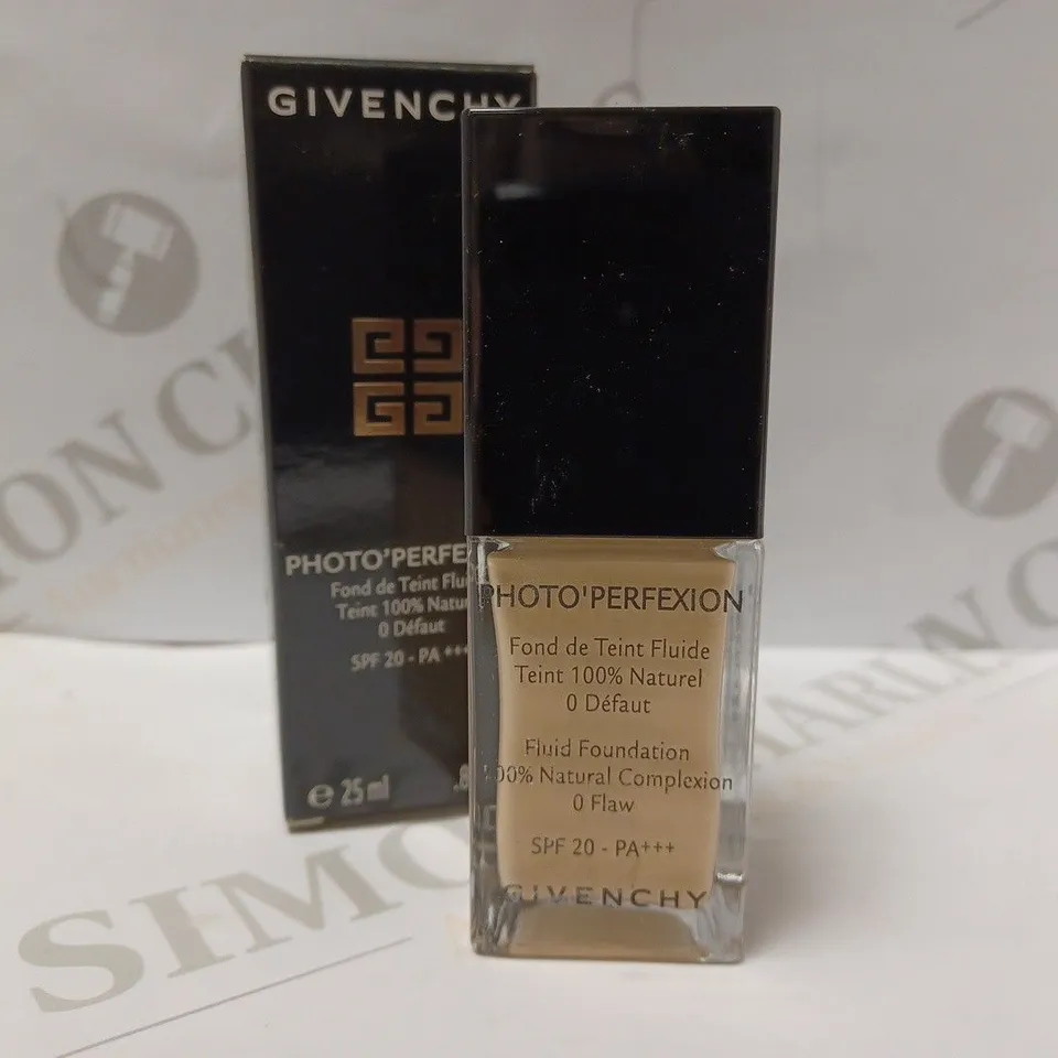 GIVENCHY PHOTO'PERFEXION FLUID FOUNDATION SPF20 30ML - 4 PERFECT VANILLA