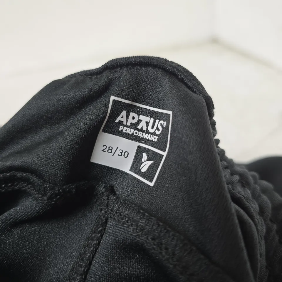 APTUS PERFORMANCE TRACKPANTS – BLACK, WORTHING HIGH SCHOOL LOGO, UK SIZE 28/30