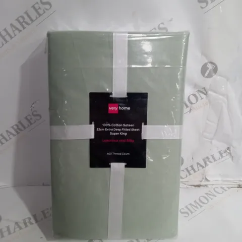 SEALED VERY HOME DEEP FITTED SHEET - SUPER KING