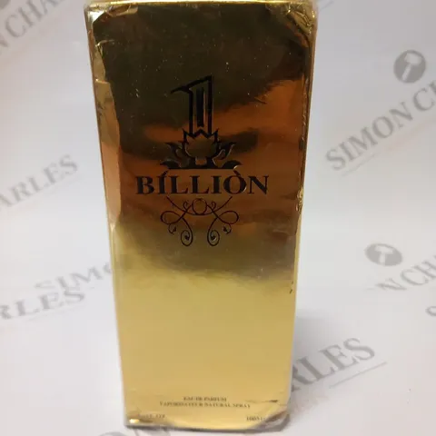 BOXED AND SEALED 1 BILLION EAU DE PARFUM 100ML