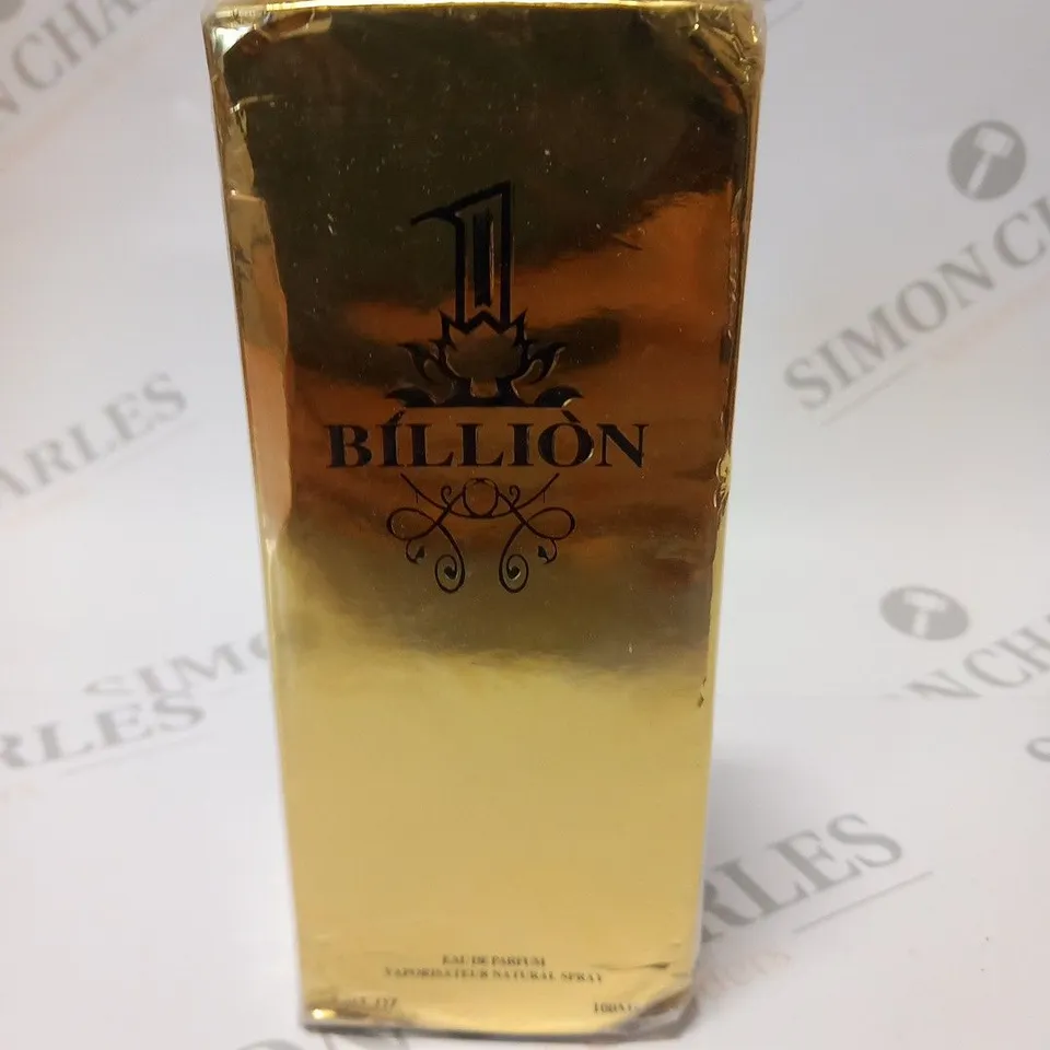 BOXED AND SEALED 1 BILLION EAU DE PARFUM 100ML