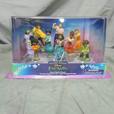 DISNEY ENCANTO DELUXE FIGURINE PLAYSET – MULTI-CHARACTER FIGURES, BOXED