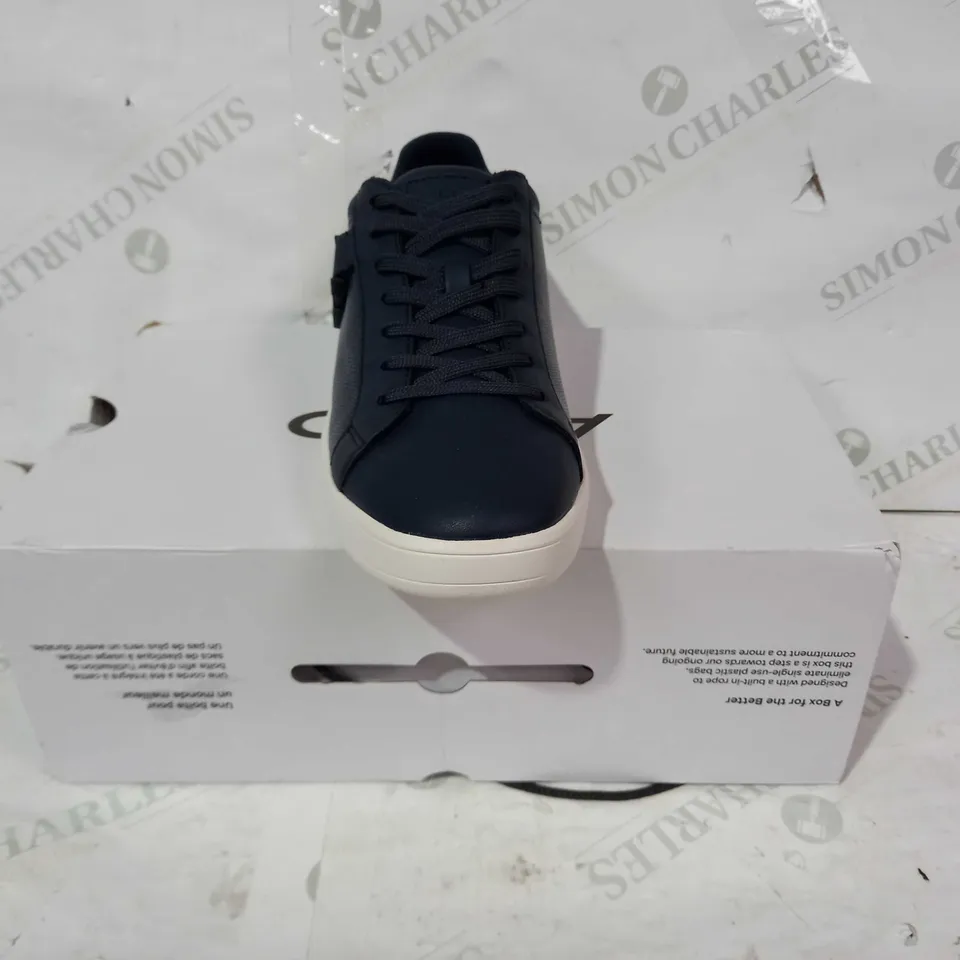 BOXED PAIR OF ALDO SHOES IN NAVY UK SIZE 8
