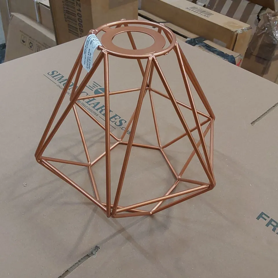 BOXED DESIGNER LIGHT SHADE COPPER