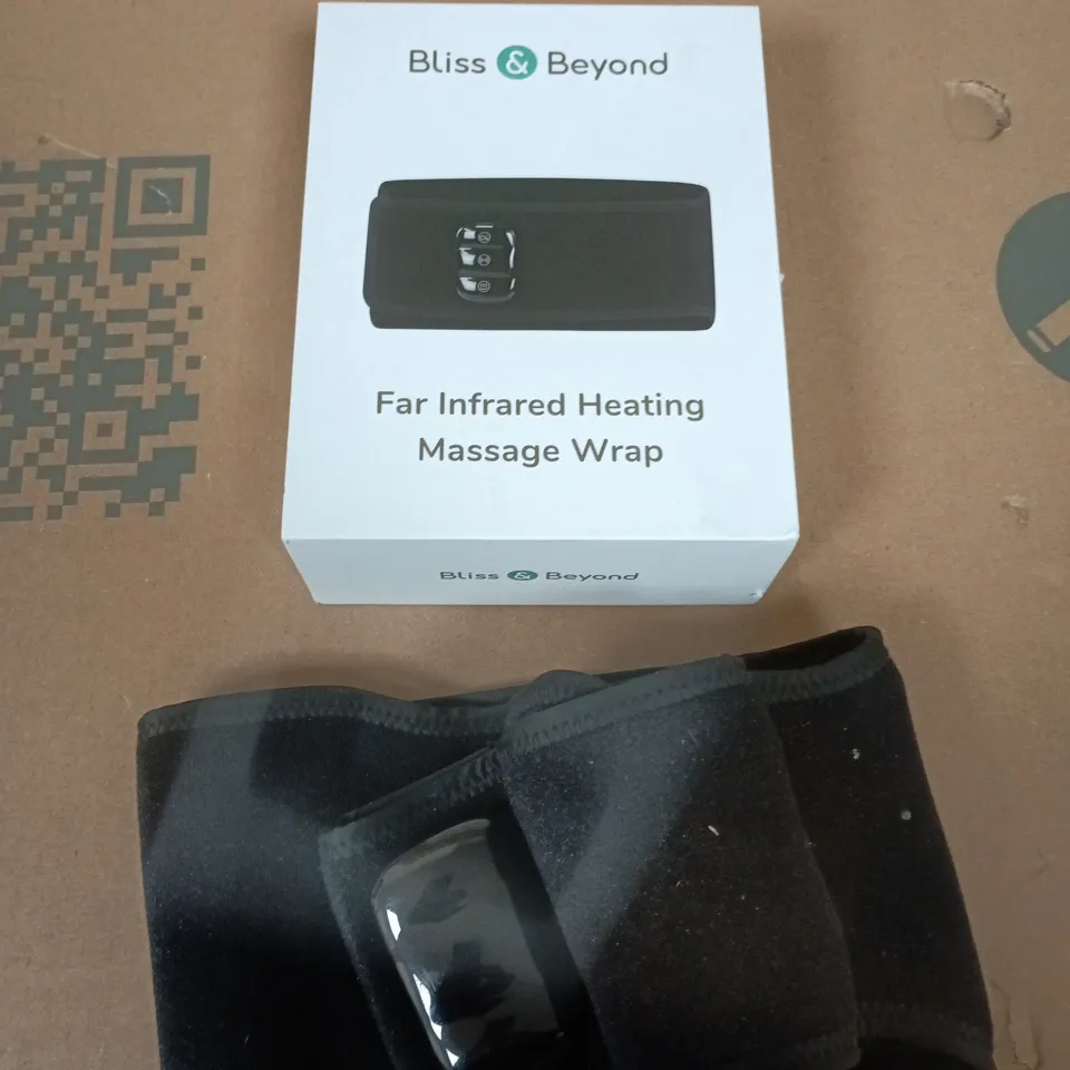 BLISS & BEYOND FAR INFRARED HEATING MASSAGE WRAP 