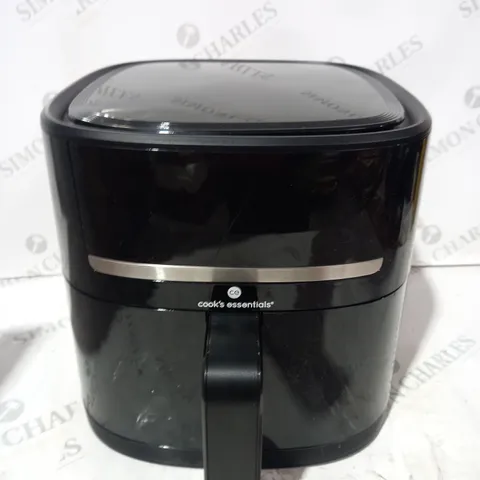 BOXED COOK'S ESSENTIALS 4L AIR FRYER IN BLACK