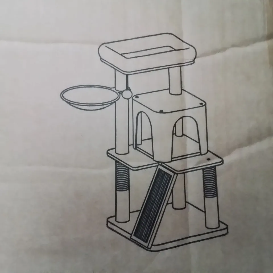 BOXED FEANDREA CAT TREE