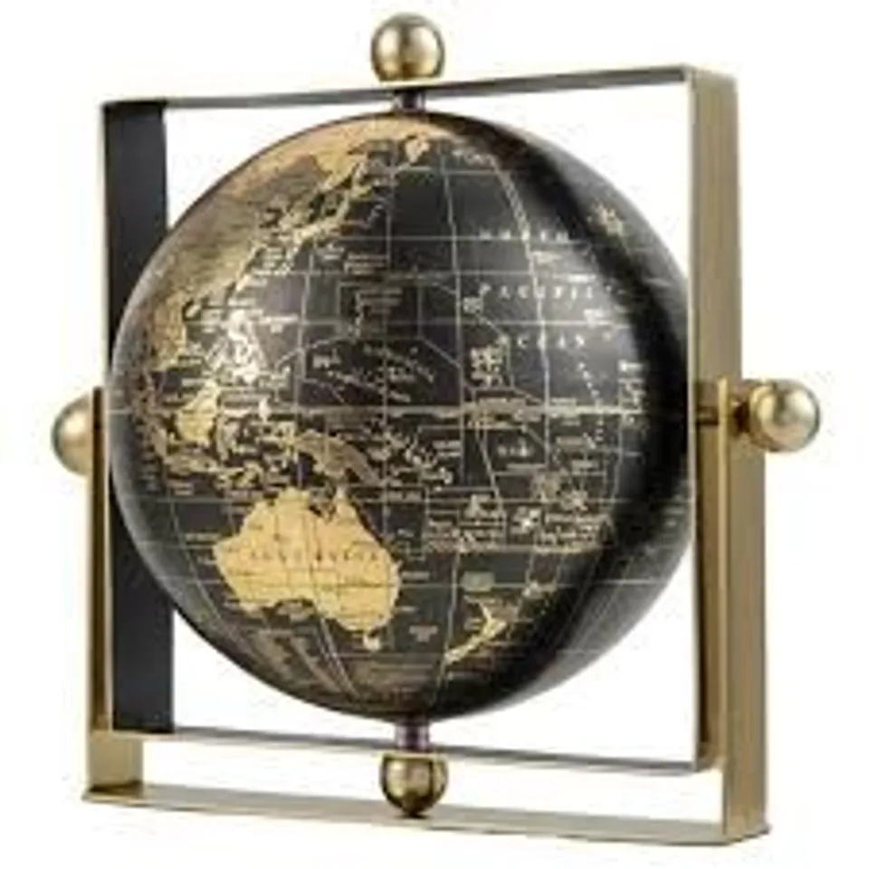 BOXED COSTWAY 720° SWIVEL EDUCATIONAL GEOGRAPHIC WORLD GLOBE - SMALL 16cm