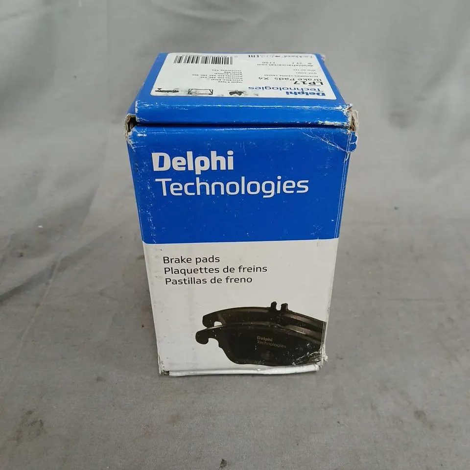 BOXED AND SEALED DELPHI TECHNOLOGIES LP17 BRAKE PADS X4