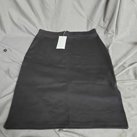 KAFFE PENCIL SKIRT IN BLACK DEEP SIZE L