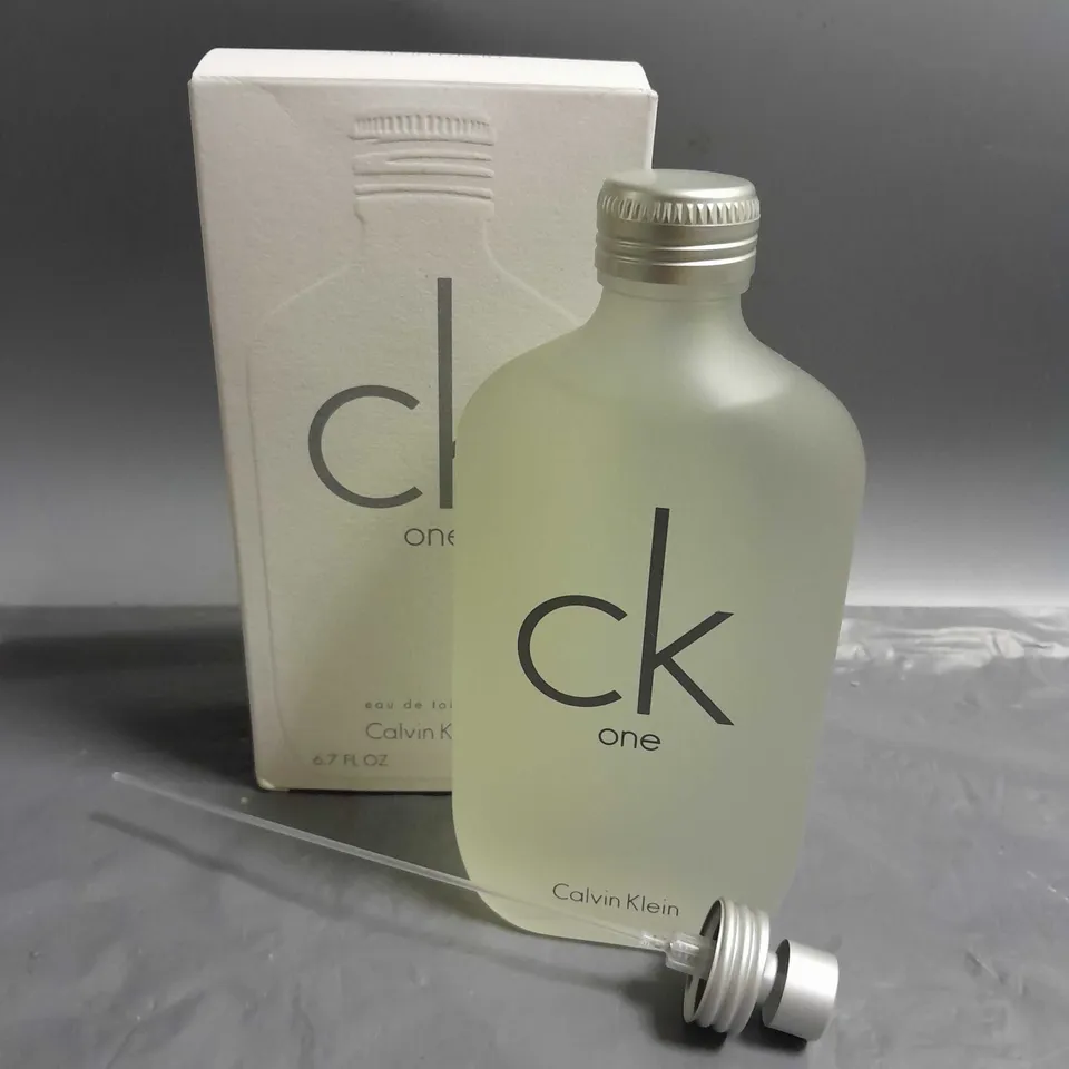 BOXED CALVIN KLEIN ONE EAU DE TOILETTE 200ML