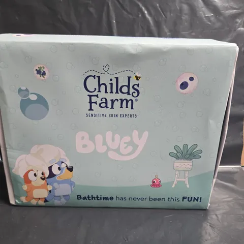 CHILDS FARM BLUEY THEMED 4-PIECE SET