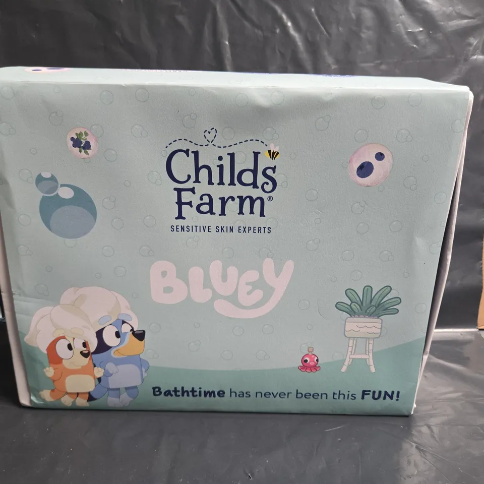 CHILDS FARM BLUEY THEMED 4-PIECE SET