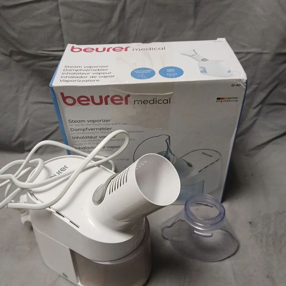 BEURER MEDICAL STEAM VAPORIZER - SI 40 