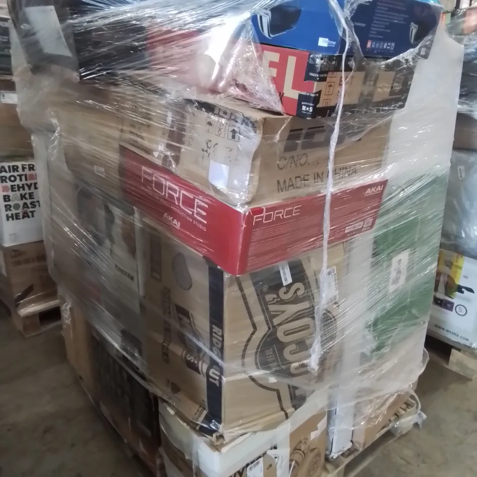 PALLET OF APPROXIMATELY 28 UNPROCESSED RAW RETURN HOUSEHOLD AND ELECTRICAL GOODS TO INCLUDE;