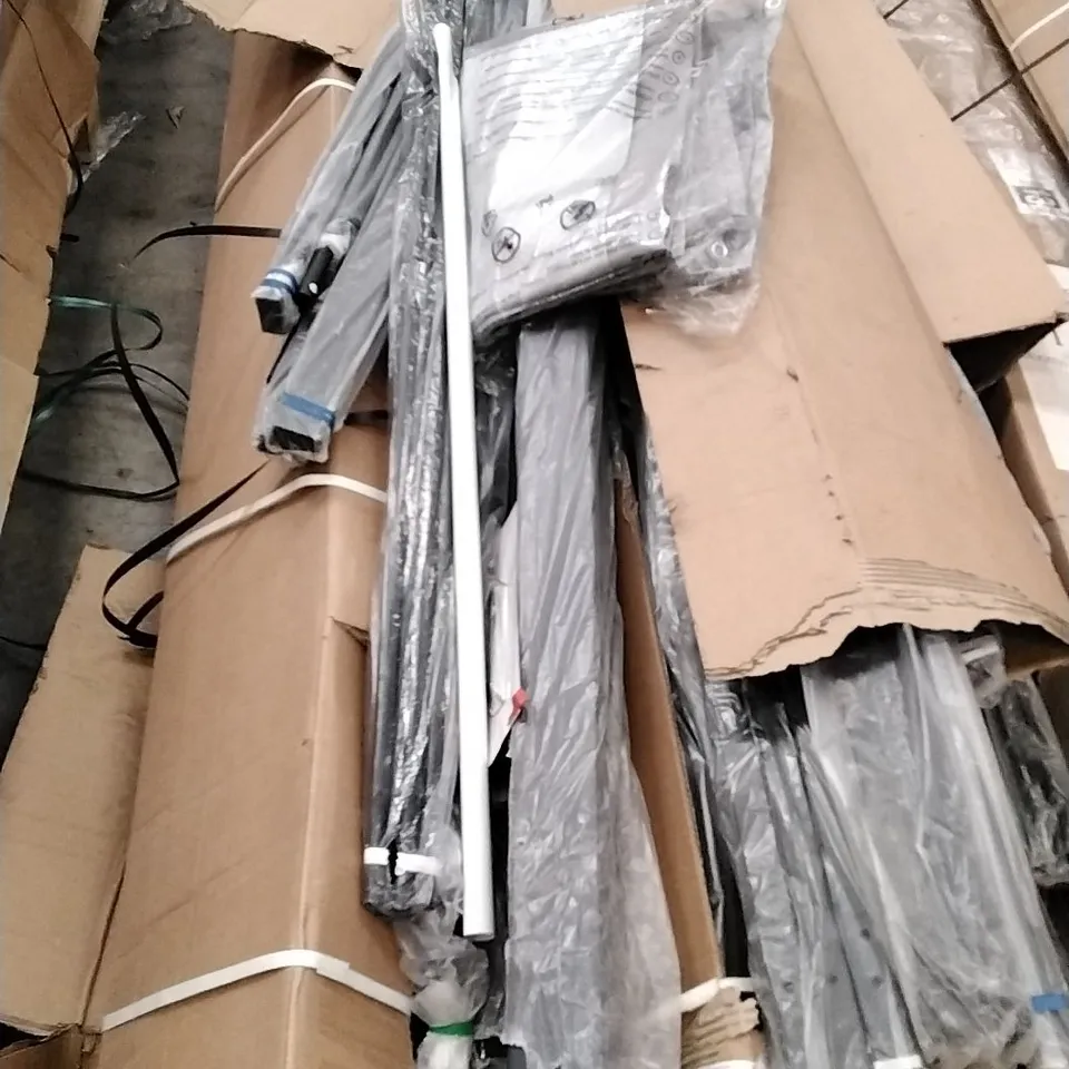 PALLET OF APPROXIMATELY 5 ASSORTED SLIDING GAZEBOS