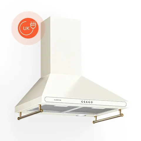 BOXED KLARSTEIN VICTORIA 60 CM CHIMNEY COOKER HOOD