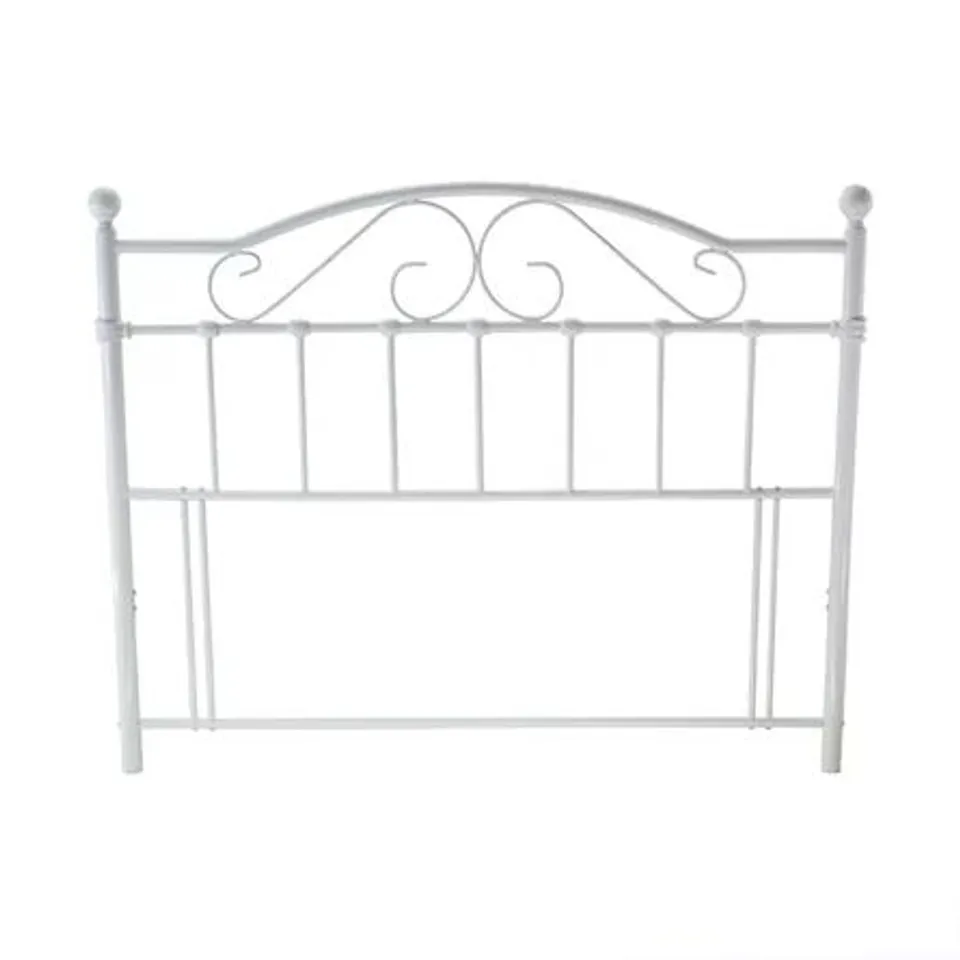 BOXED CLARANCE HEADBOARD WHITE // SIZE: DOUBLE (1 BOX)
